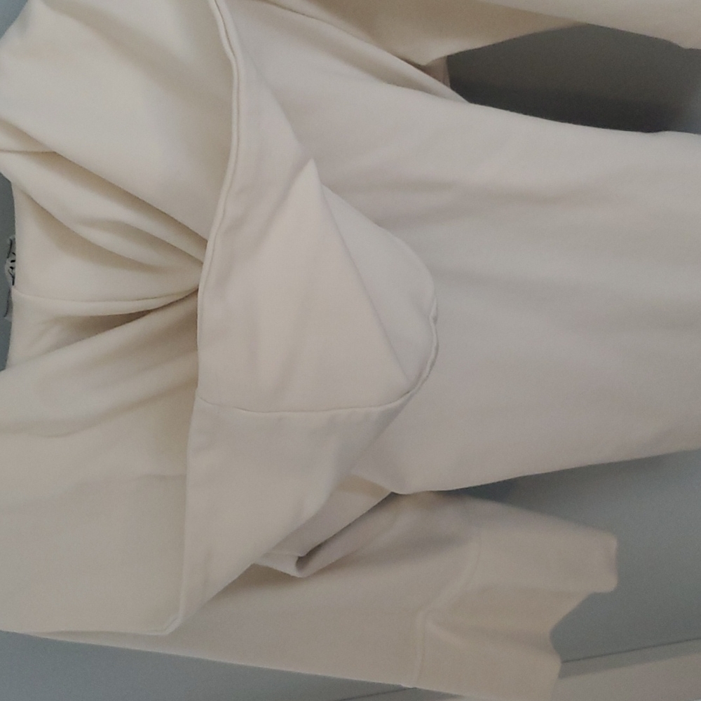 Ivory hooded wrap jacket - Picture 4 of 4